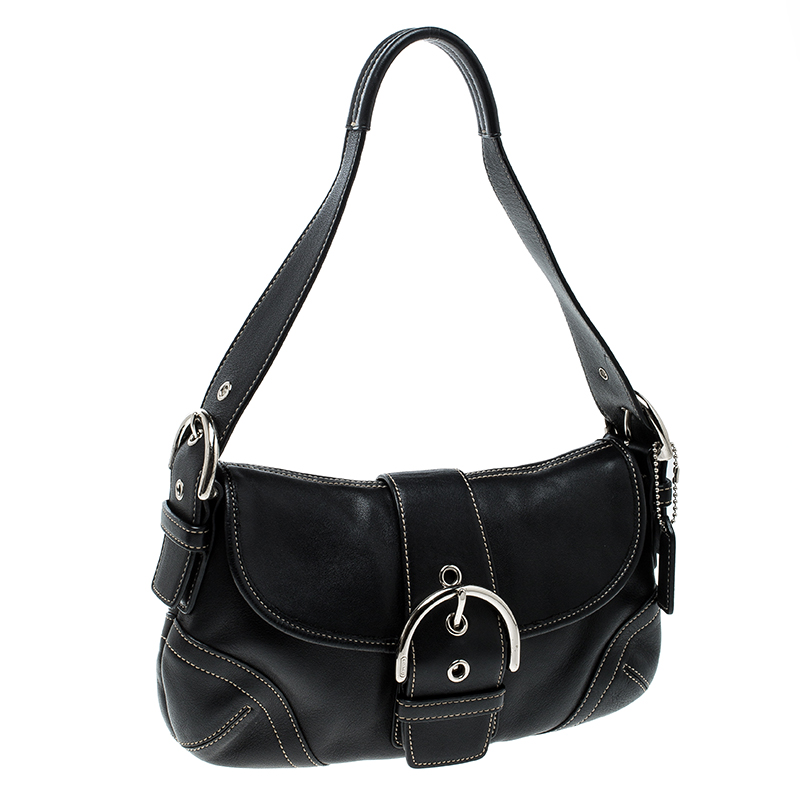 Pier Small Crossbody in Pebbled Leather - Black – HOBO