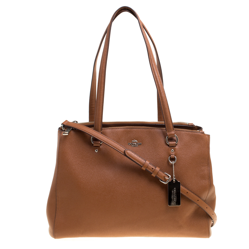 Coach Brown Leather Kelsey Tote