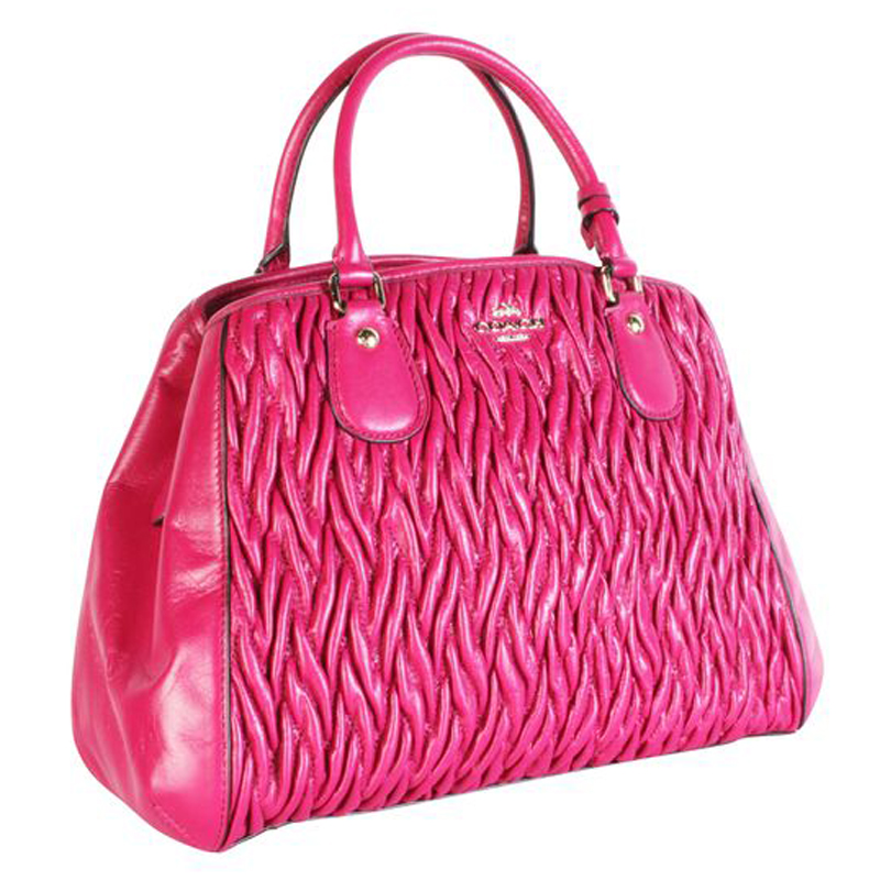 

Coach Pink Leather Bag