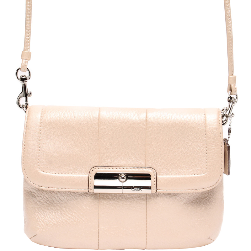 Coach Light Pink Leather Handbag