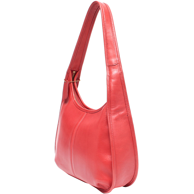 

Coach Pink Leather Hobo Bag