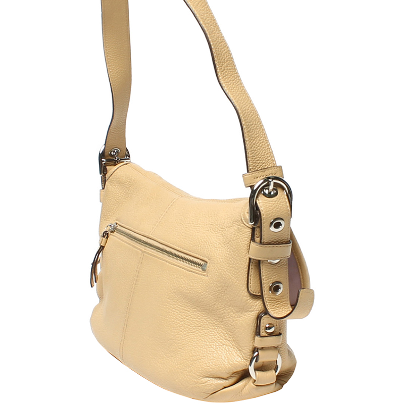 

Coach Beige Leather Shoulder Bag
