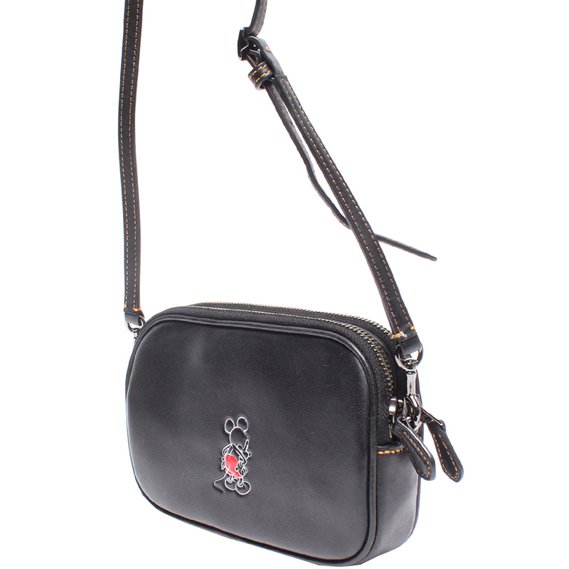 

Coach Black Leather Disney Crossbody Bag