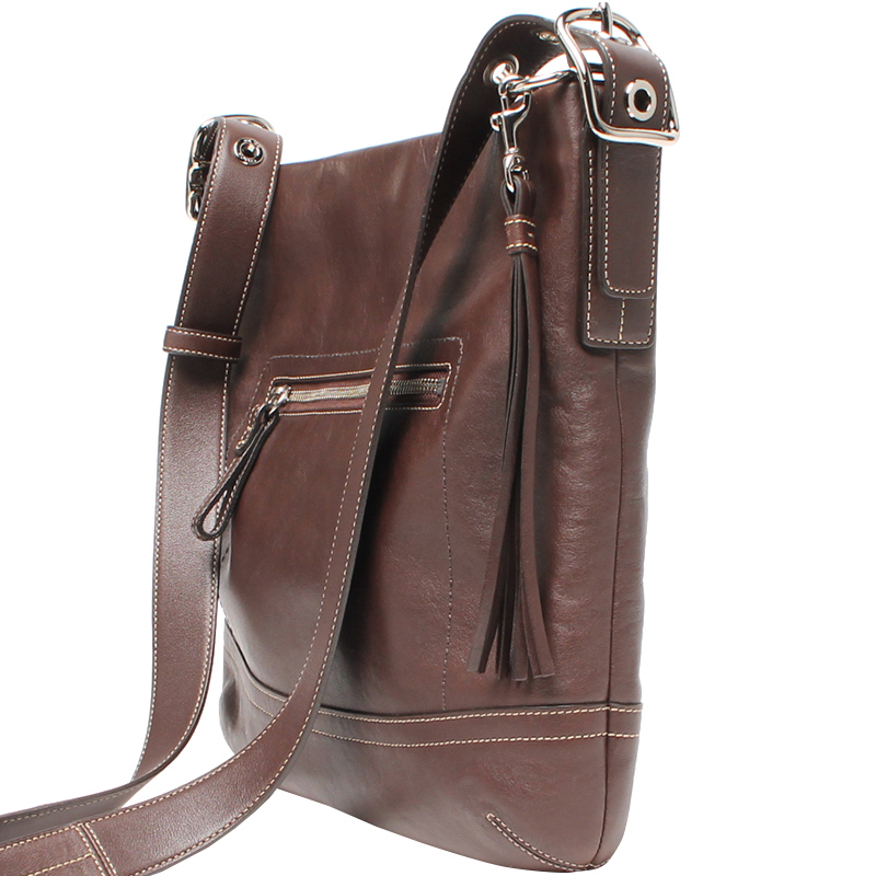 

Coach Brown Leather Hobo Bag