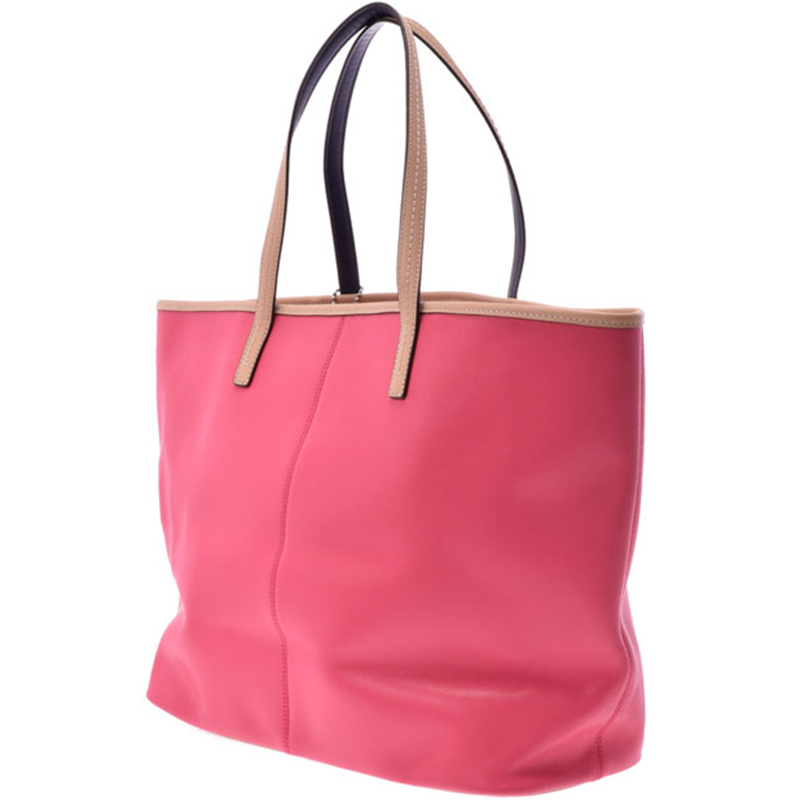 

Coach Pink Leather Tote