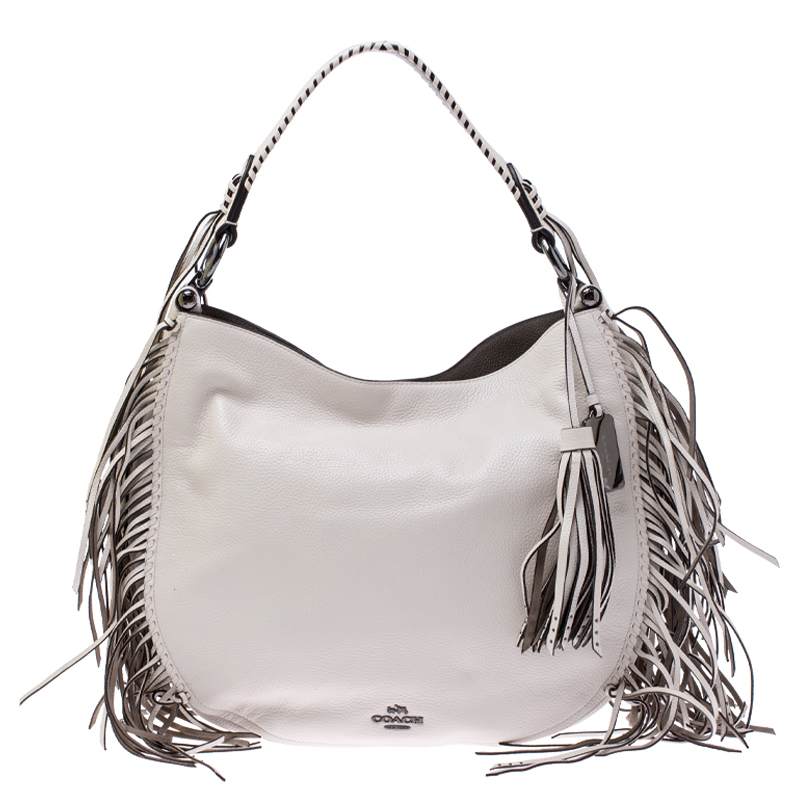 coach nomad fringe hobo