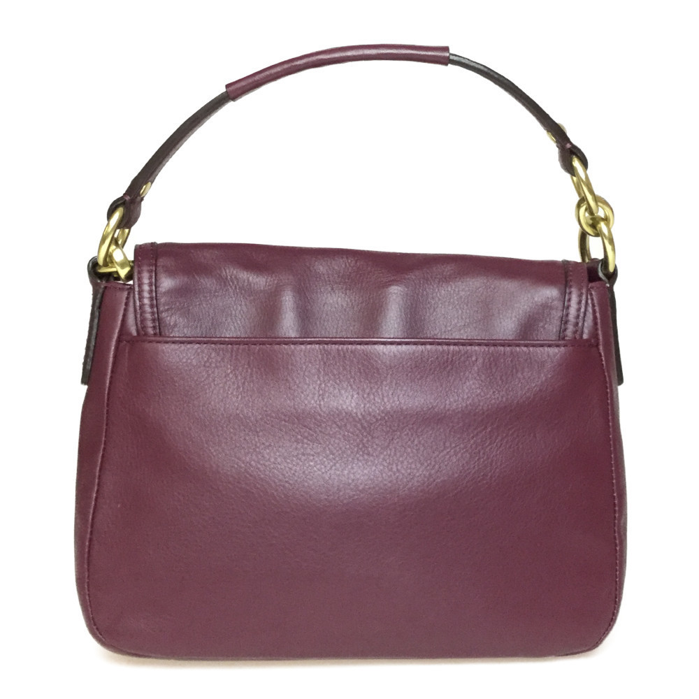 

Coach Bordeaux Leather Crossbody Bag, Burgundy