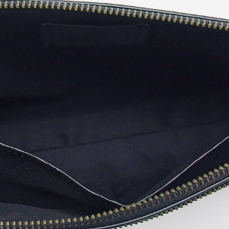 

Coach Black Leather Love Clutch Bag