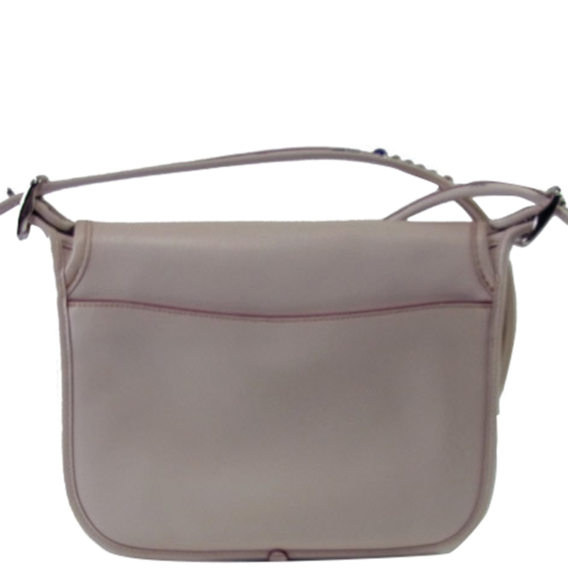 

Coach White Leather Patricia Shoulder Bag