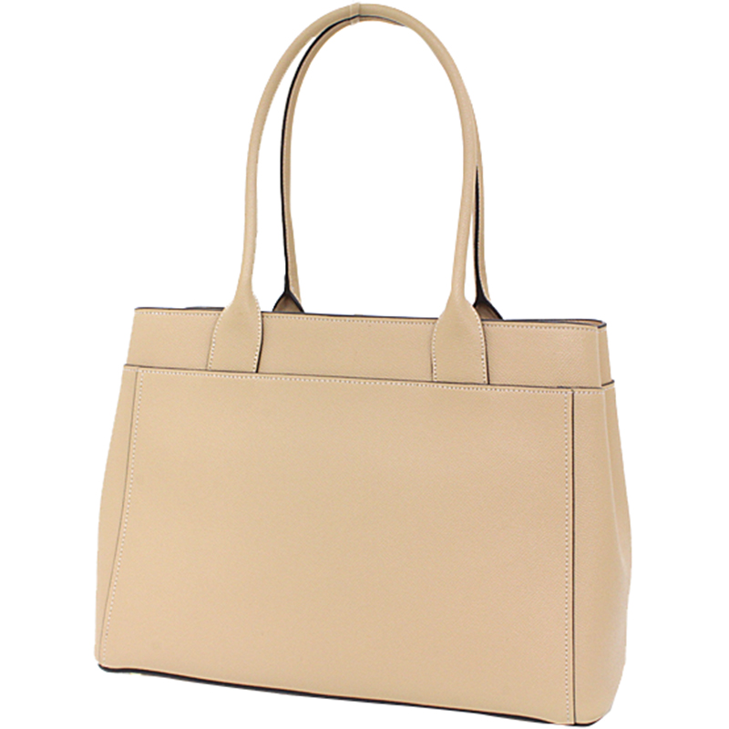 

Coach Beige Crossgrain Leather Casey Tote