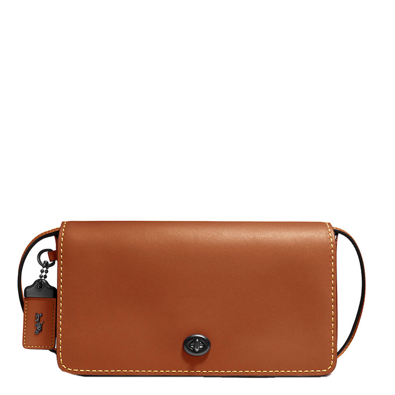 

Coach Brown Leather Crossbody Bag