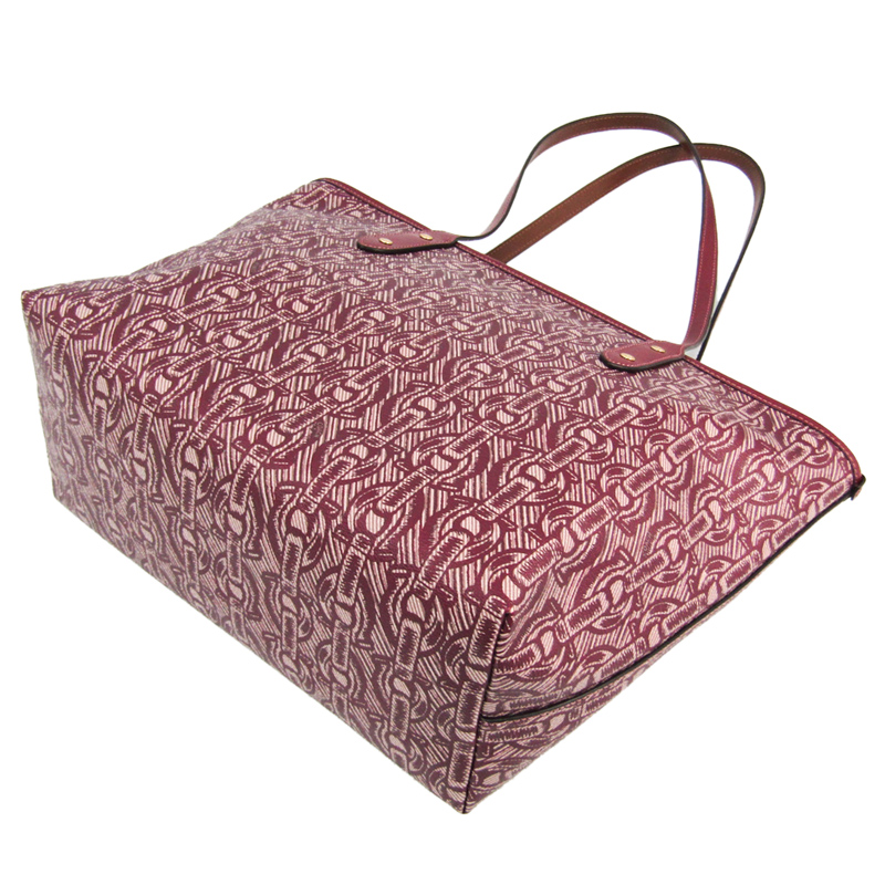 

Coach Bordeaux Coated Canvas Printed Tote Bag, Burgundy