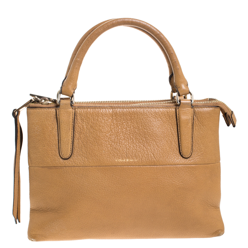 coach tan tote