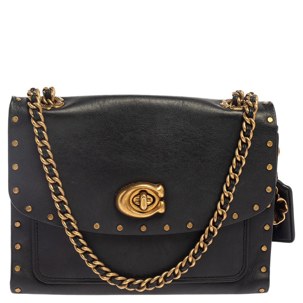 coach parker studded