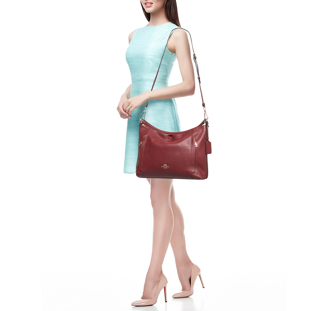 

Coach Red Leather Crossbody Bag