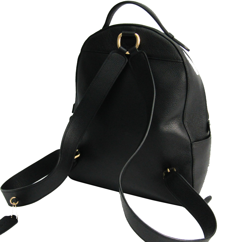 

Coach Black Pebbled Leather Campus 23 Backpack