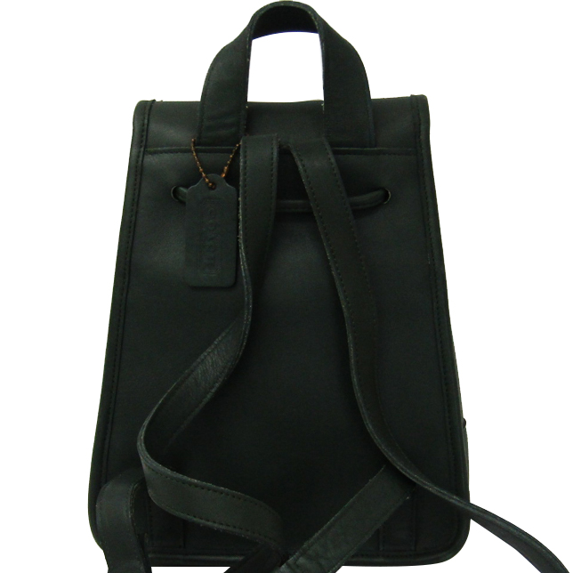 

Coach Green Leather Backpack