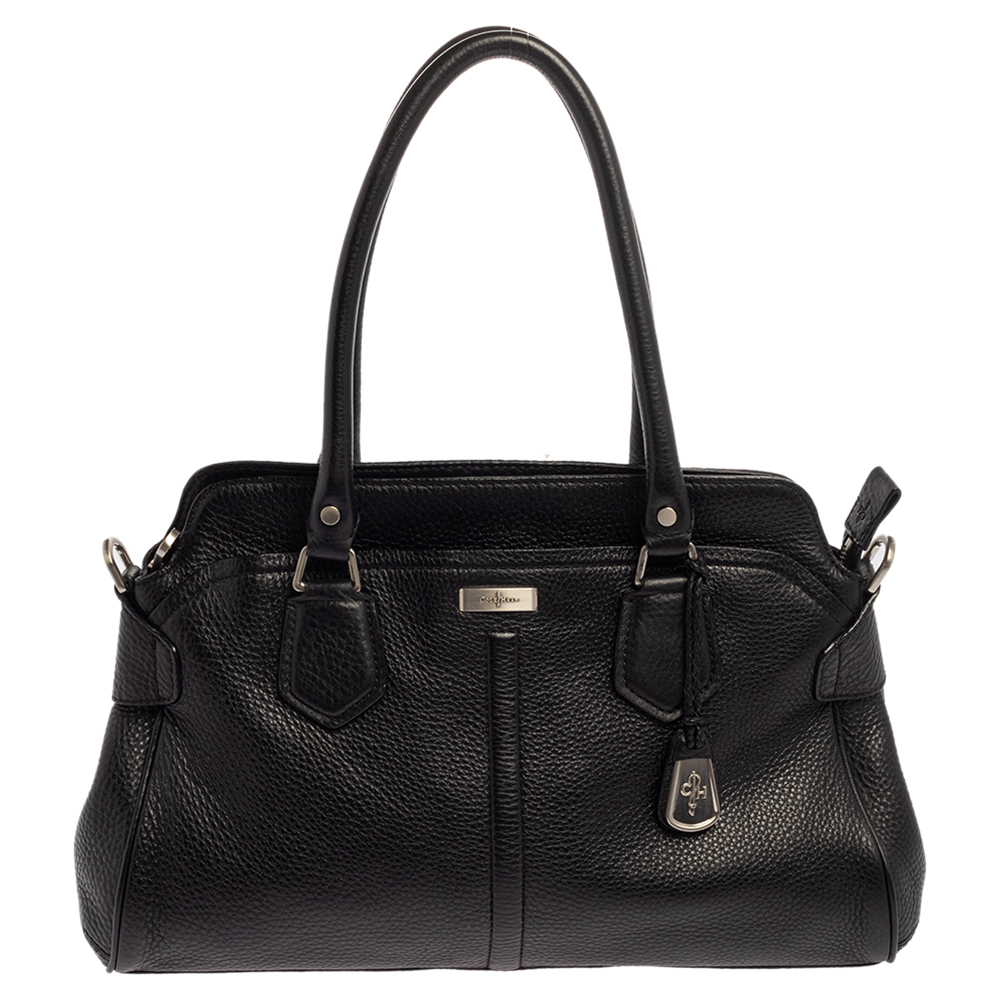 Pre-owned Cole Haan Black Leather Tote