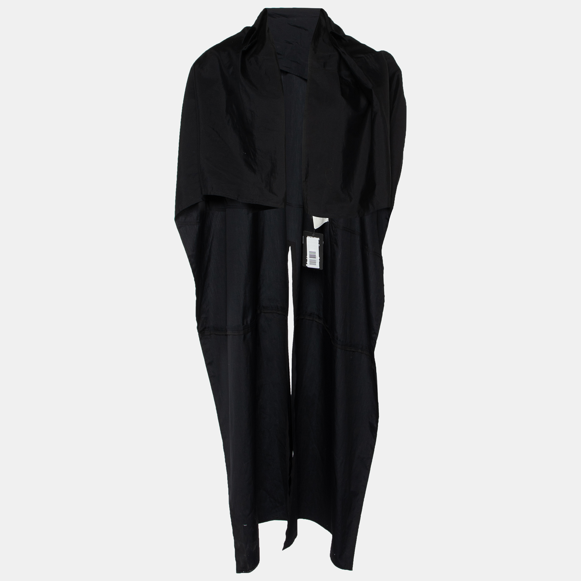 Pre-owned Comme Des Garçons Black Cotton Jacket (one Size)