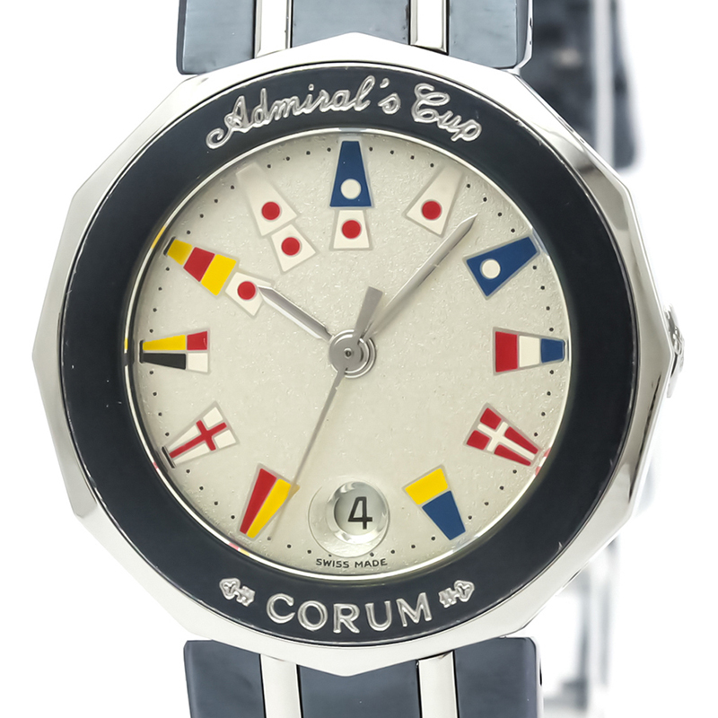 

Corum Silver Stainless Steel Admirals Cup