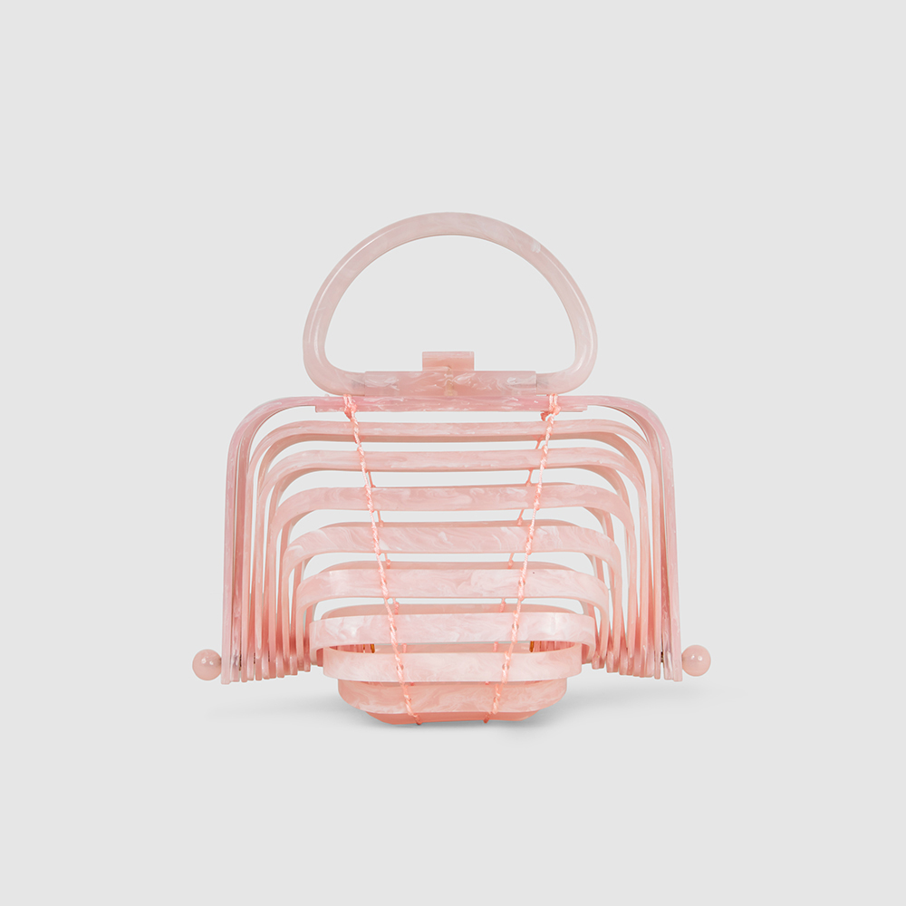 pink acrylic bag