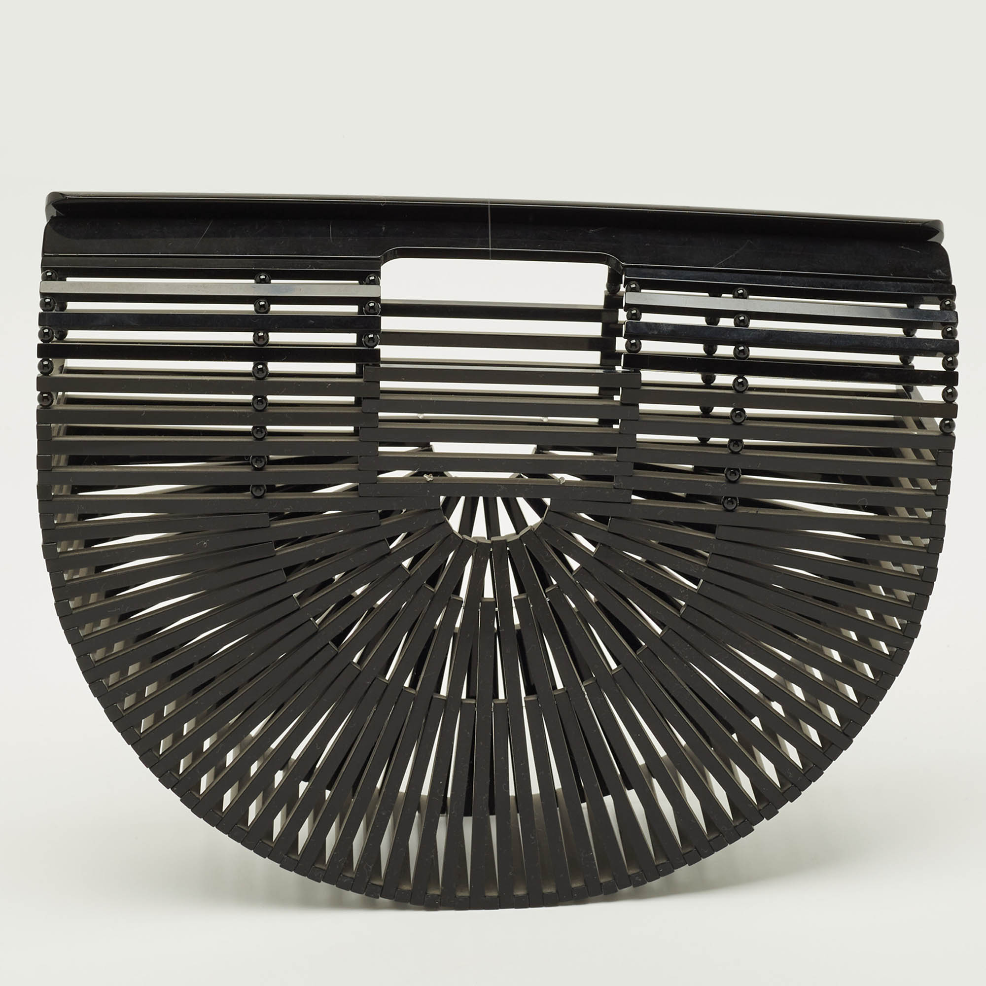 

Cult Gaia Ark Black Acrylic Clutch