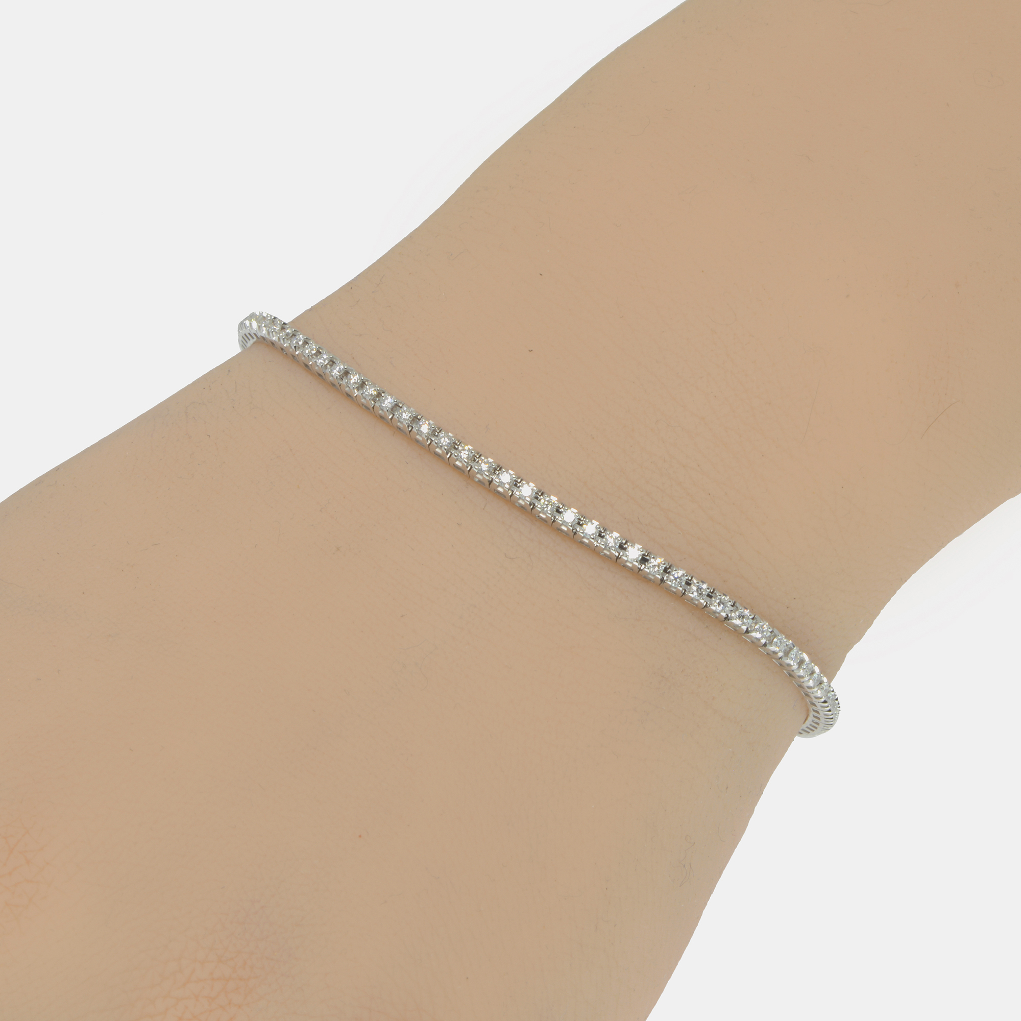 

Bliss by Damiani Splendido 18K White Gold, Diamond 1.00ct. tw. Tennis Bracelet