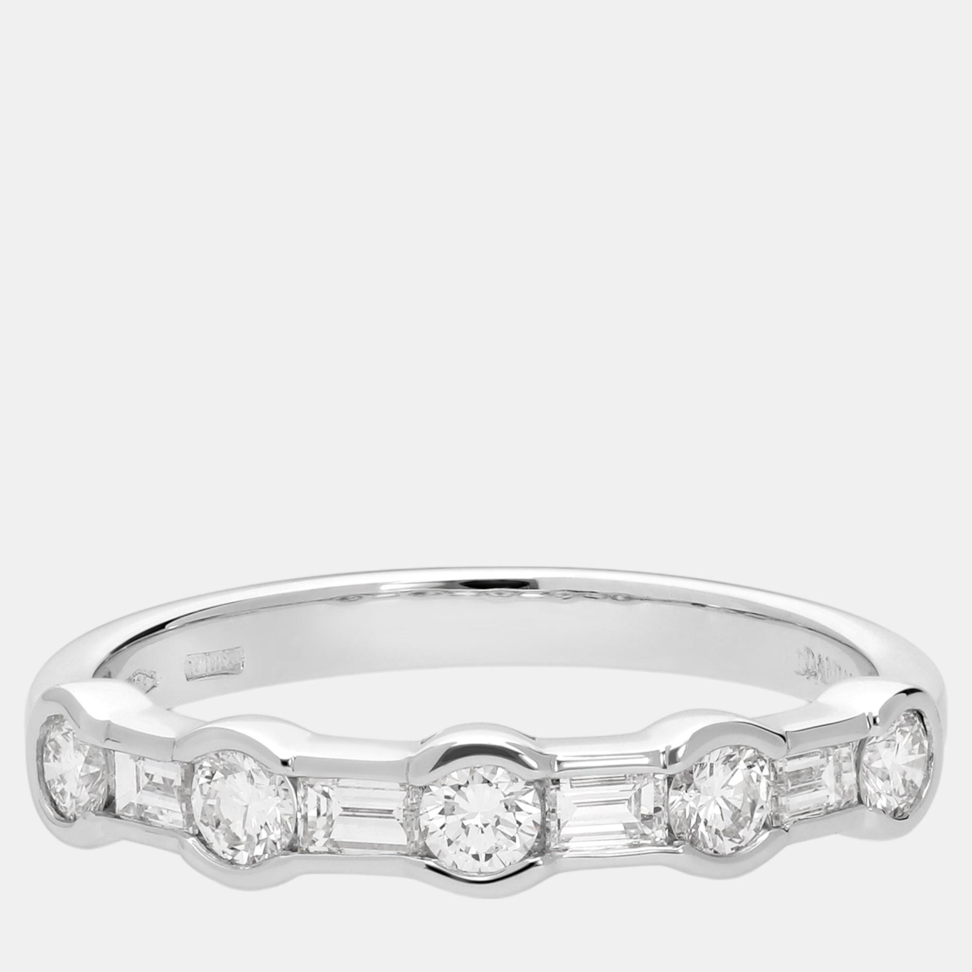 

Damiani 18K White Gold, Diamond Wedding Band Ring