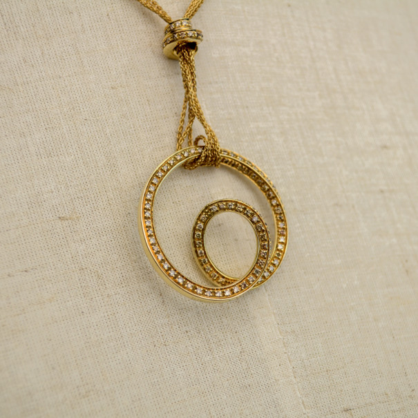 

Damiani Diamonds and Yellow Gold Necklace