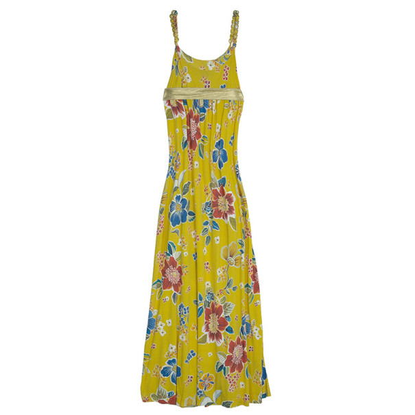 Pre Owned D and G Floral Maxi Dress L