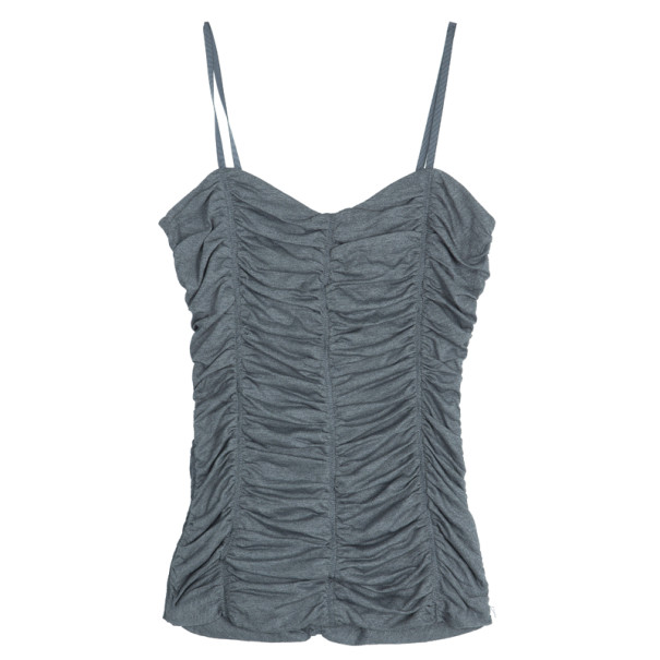 D and G Sleeveless Ruched Top S