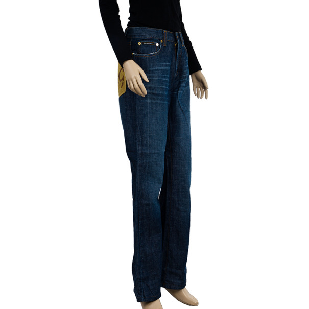 

D&G Bootcut Denim Jeans, Blue