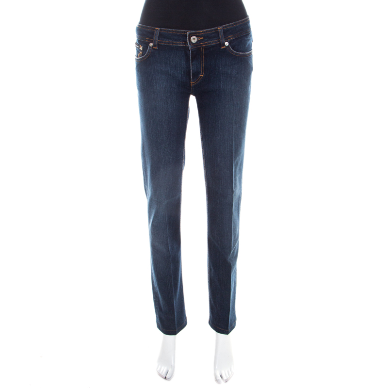 

D&G Blue Denim Low Rise Regular Fit Jeans