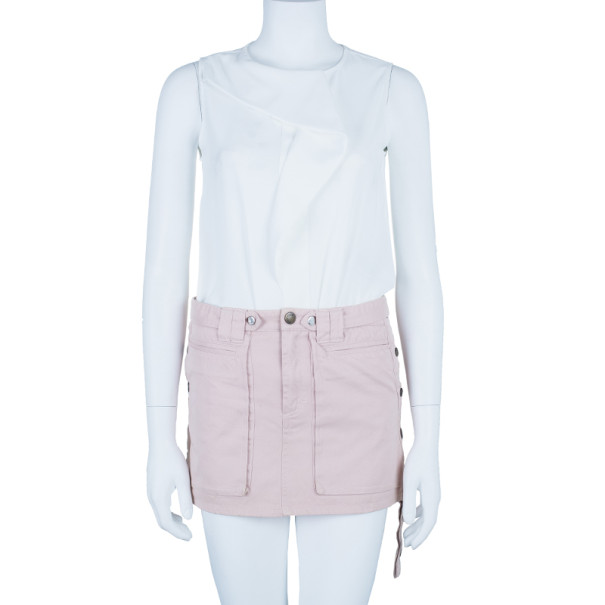 

D&G Pink Denim Mini Skirt
