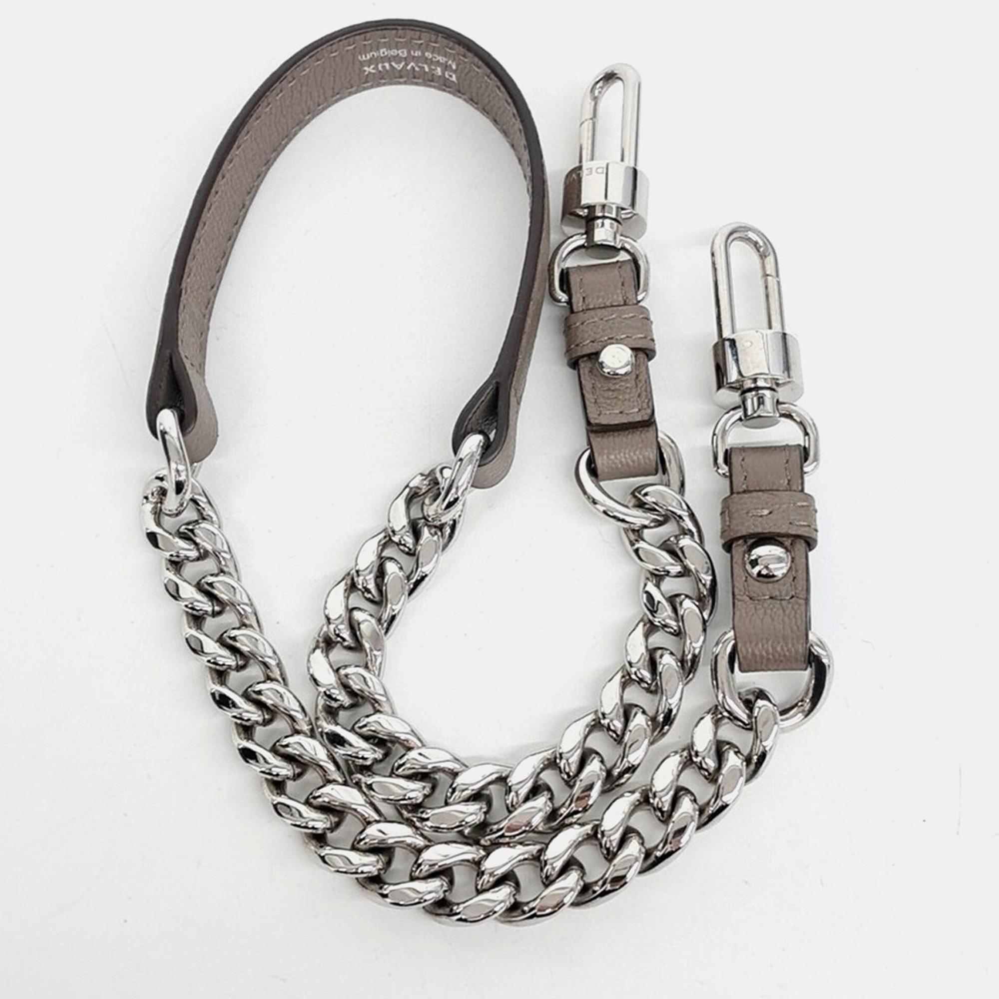 

Delvaux short chain strap, Brown