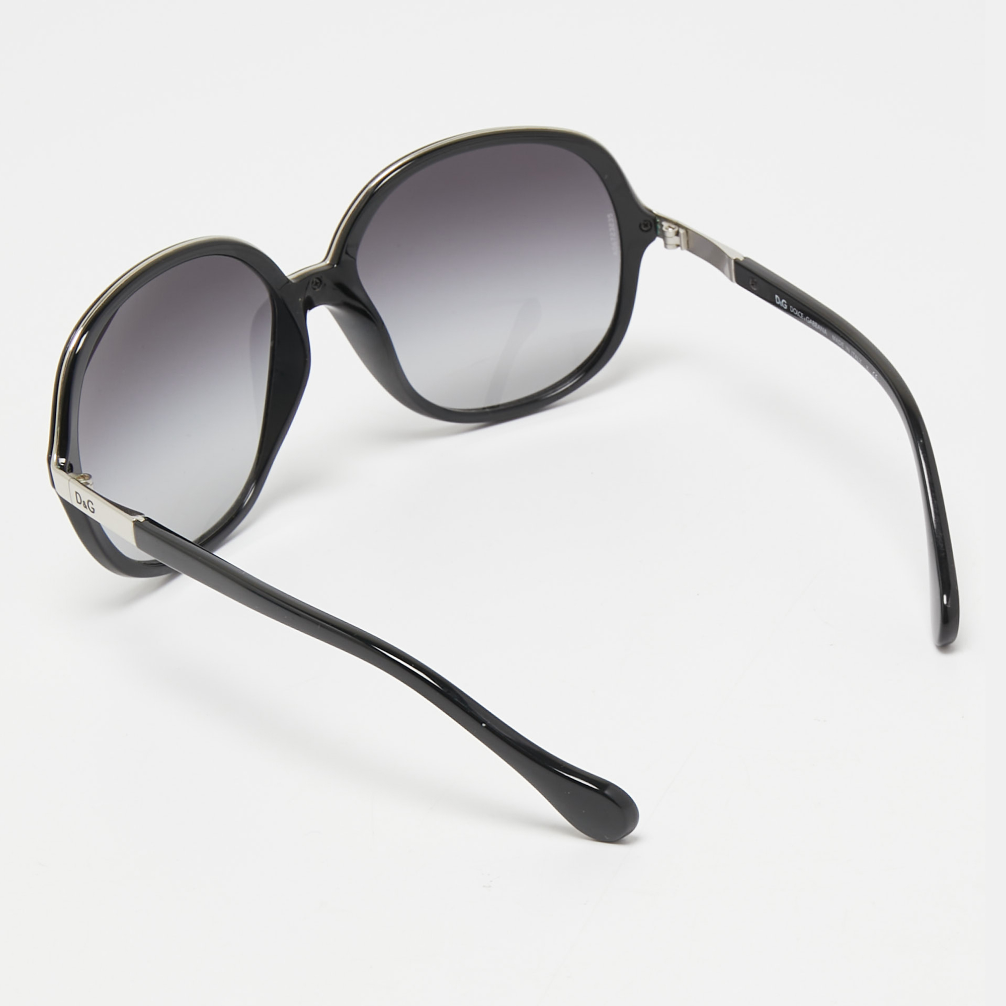 

D&G Black Gradient 8089 Oversized Sunglasses