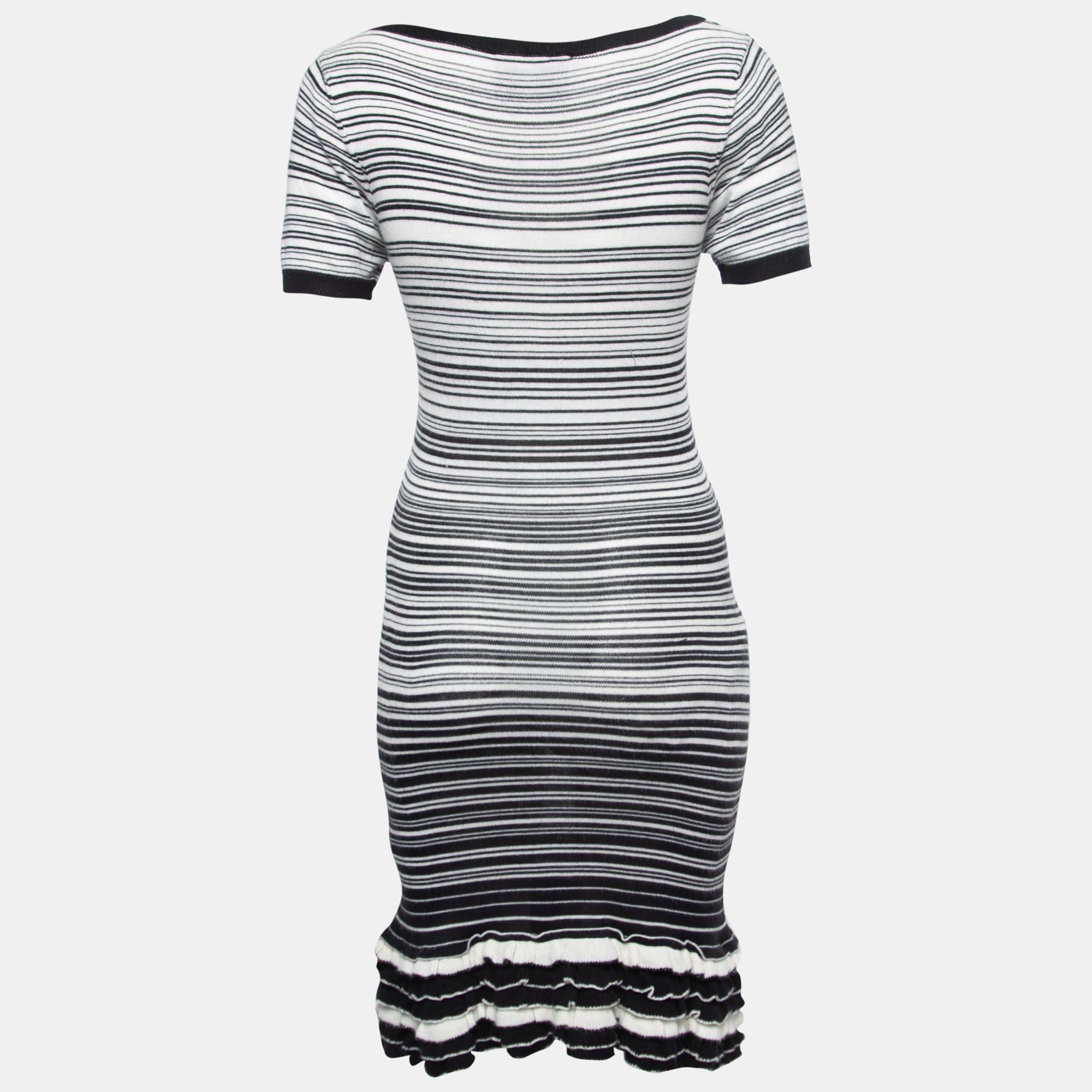 

D&G Monochrome Knit Dress, Multicolor