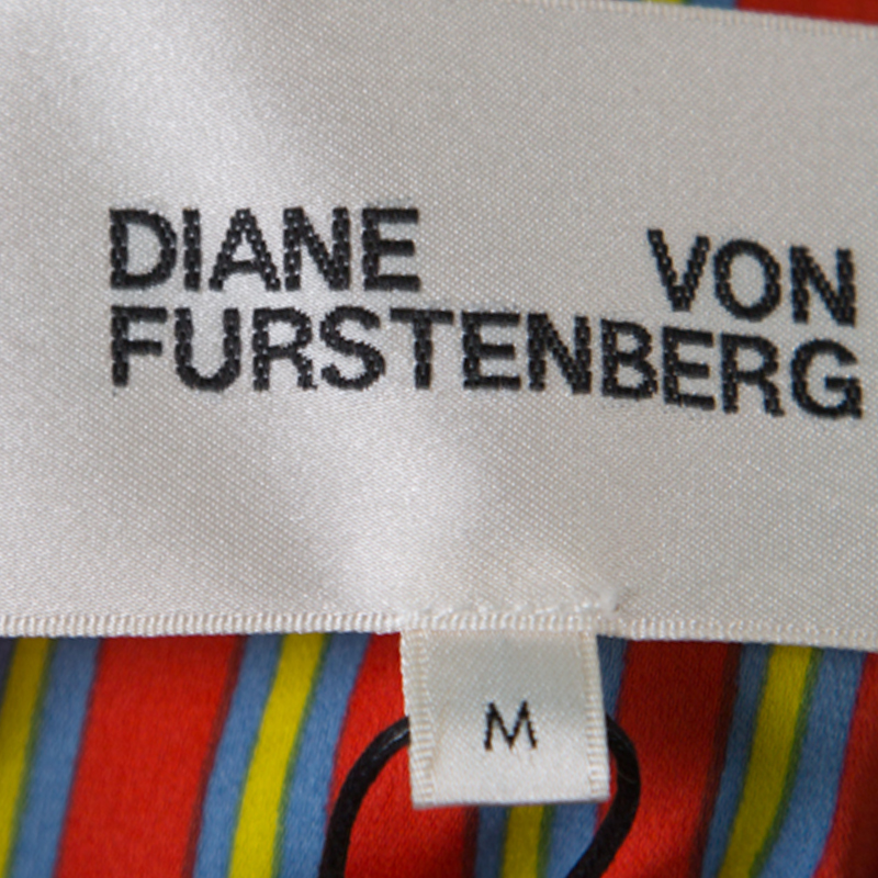 Pre-owned Diane Von Furstenberg Navy Blue Satin Alexander Bomber Jacket M