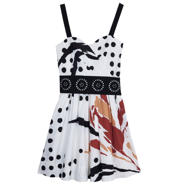 Pre Owned Diane Von Furstenberg Carana Dress S