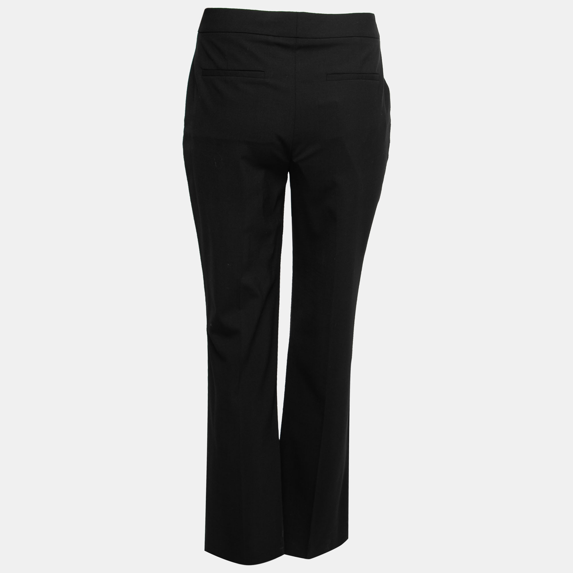 

Diane Von Furstenberg Black Wool Tailored Trousers