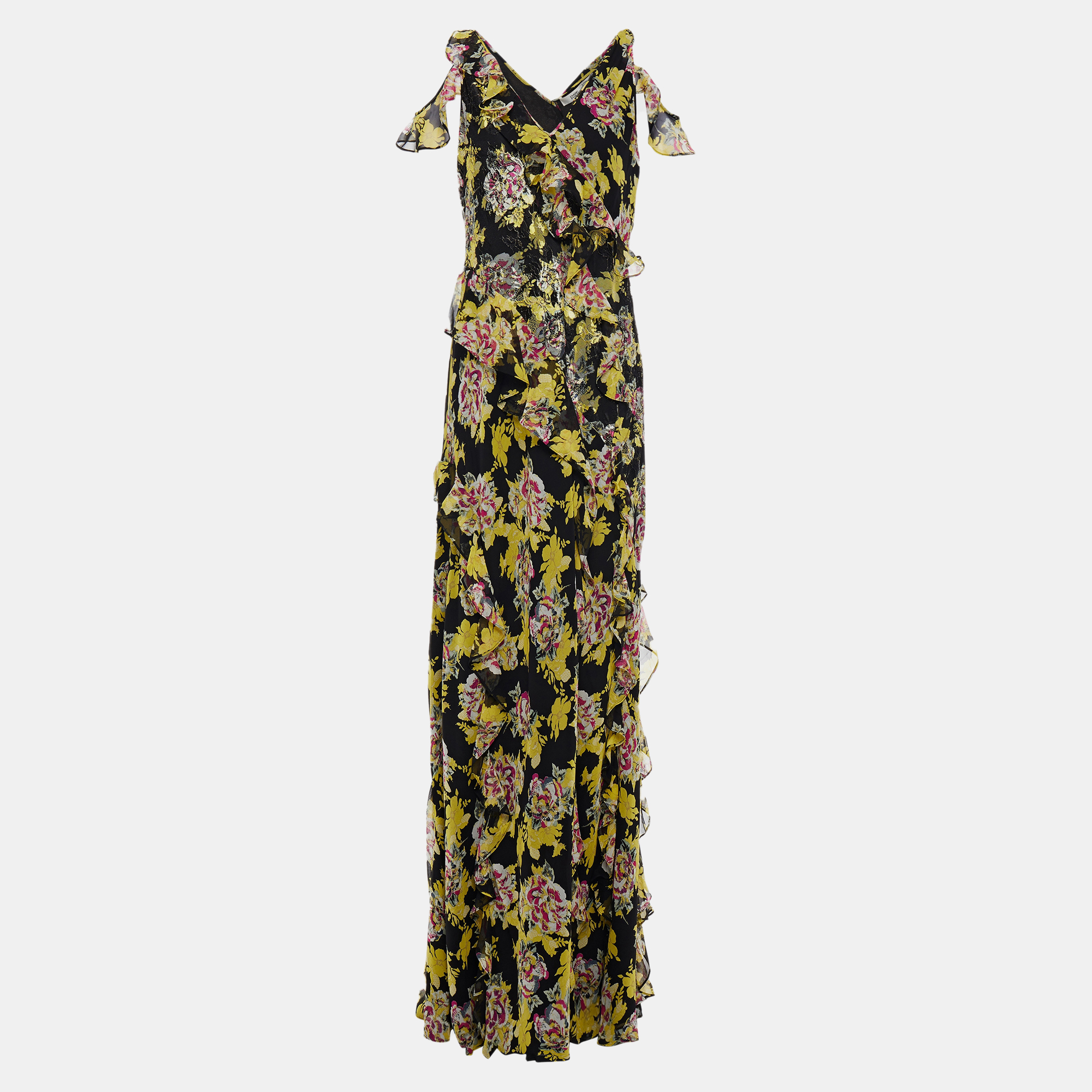 

Diane Von Furstenberg Silk Gown US 2, Multicolor