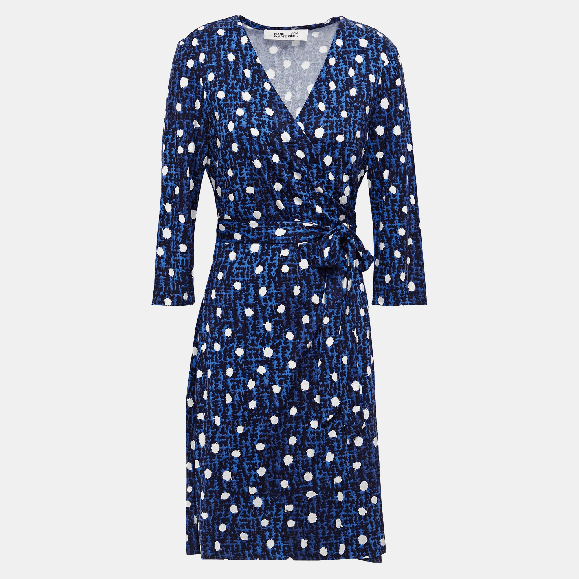 

Diane Von Furstenberg Silk Knee Length Dress, Blue