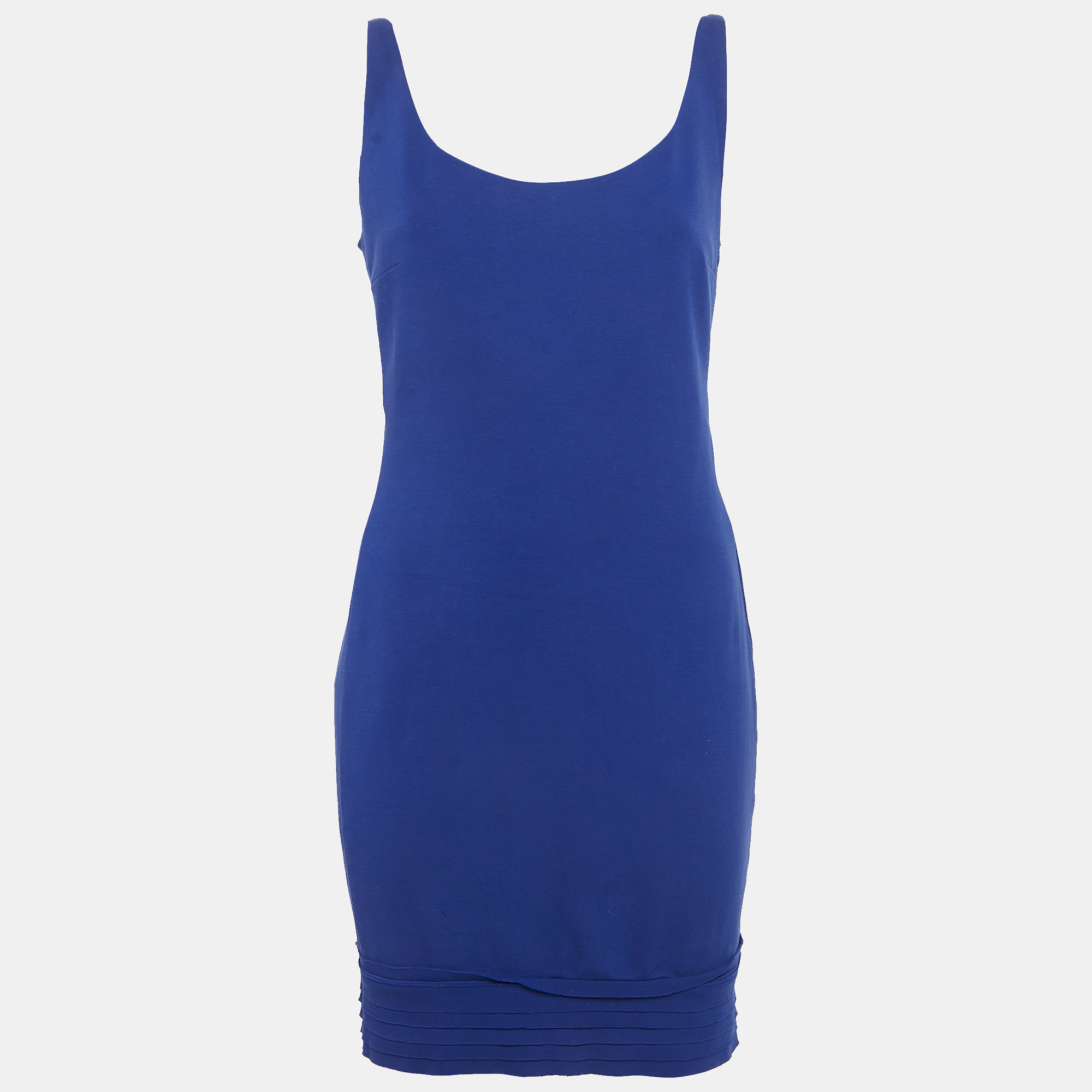 

Diane Von Furstenberg Blue Jersey Mini Dress M