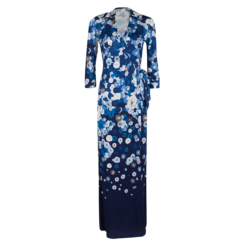 dvf wrap maxi dress