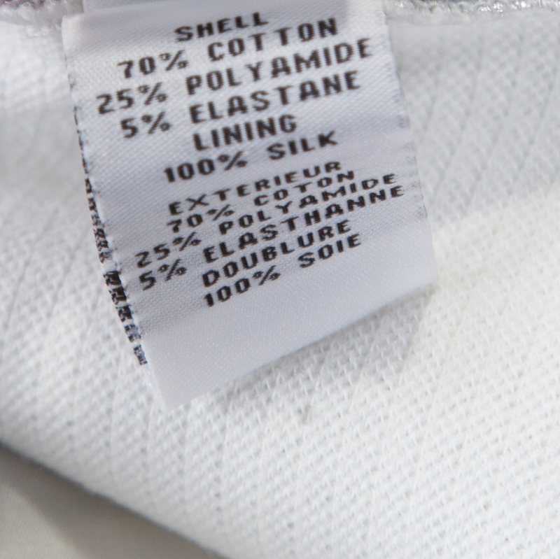Pre-owned Diane Von Furstenberg Metallic Silver Silk Lined New Boymuda Shorts S