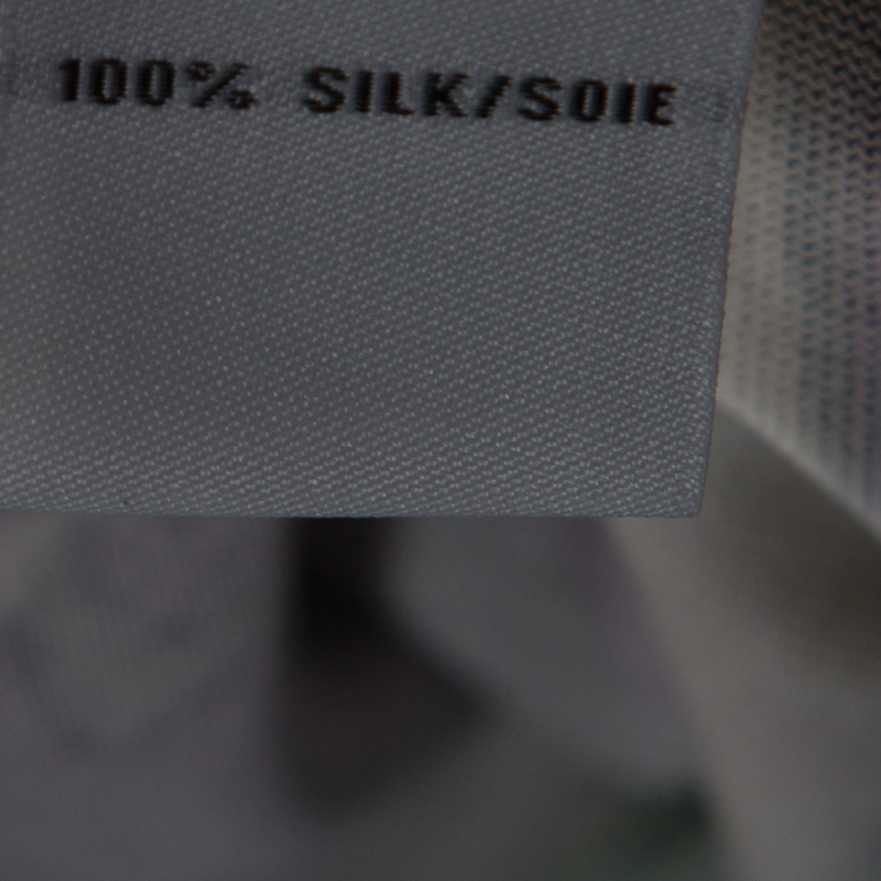 Pre-owned Diane Von Furstenberg Multicolor Printed Silk Jersey Nicole Tunic M