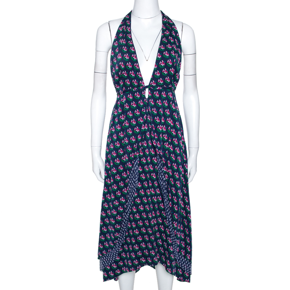 diane von furstenberg halter dress