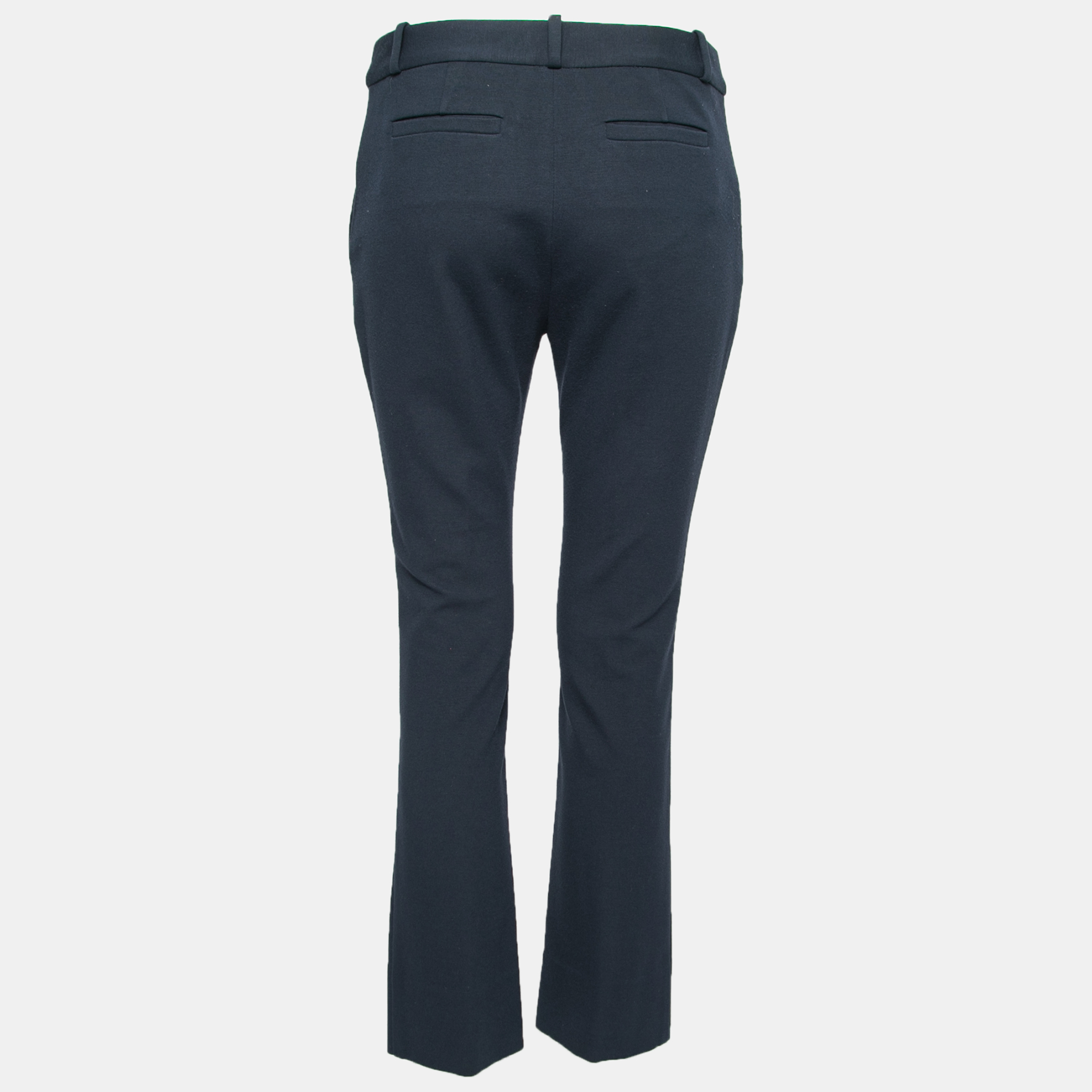 

Diane von Furstenberg Navy Blue Knit Trousers
