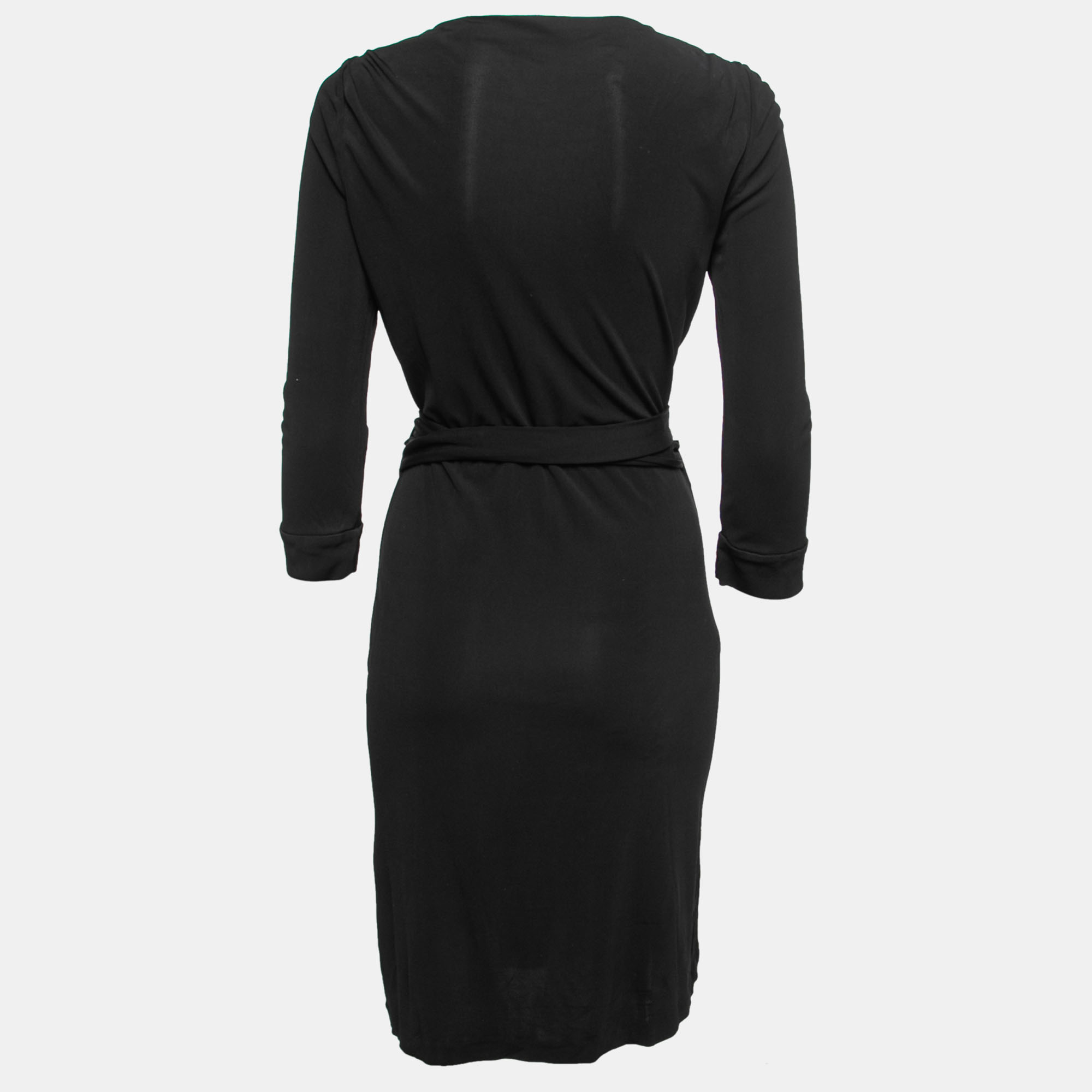 

Diane von Furstenberg Black Jersey Wrap Dress