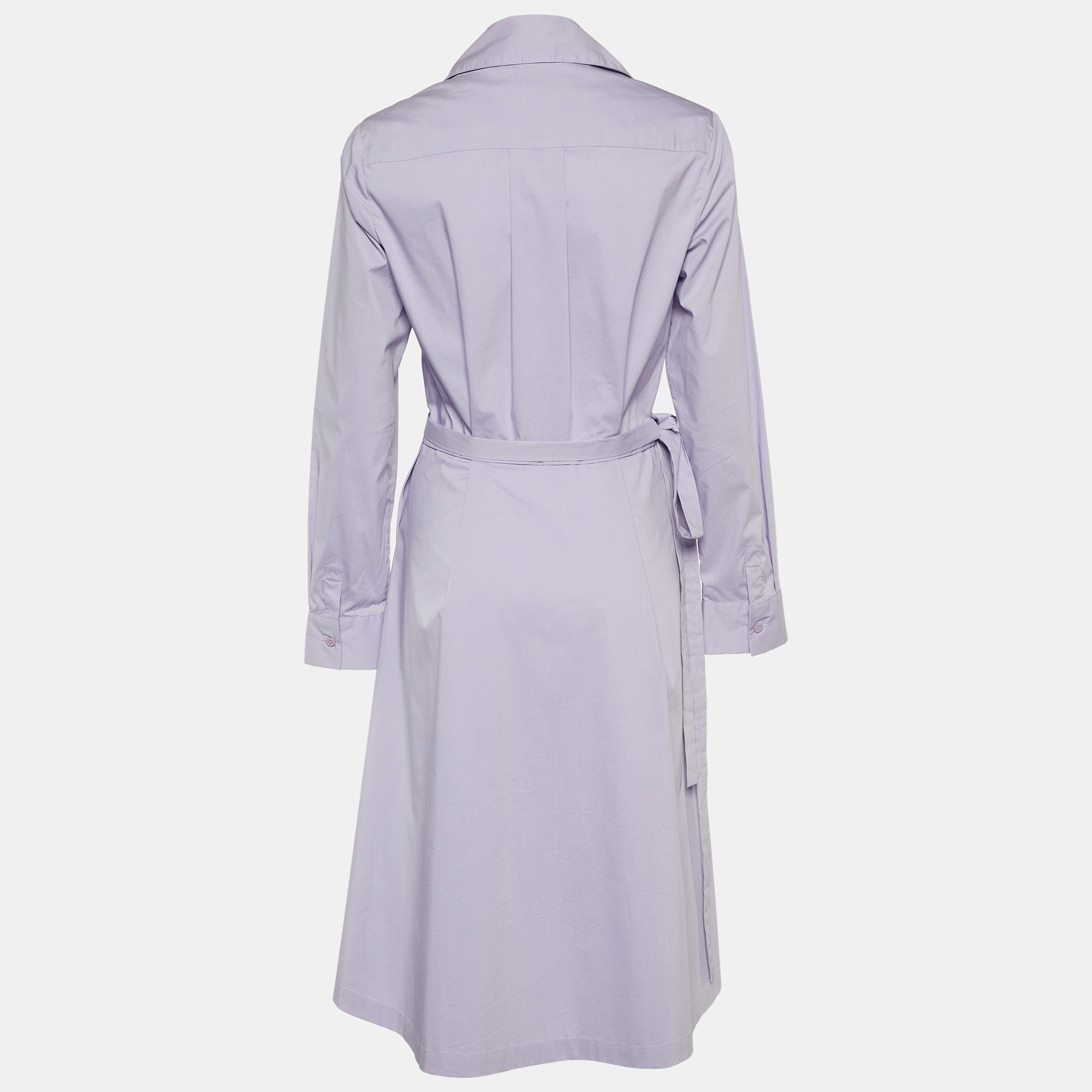 

Diane von Furstenberg Lilac Cotton Robin Wrap Dress, Purple